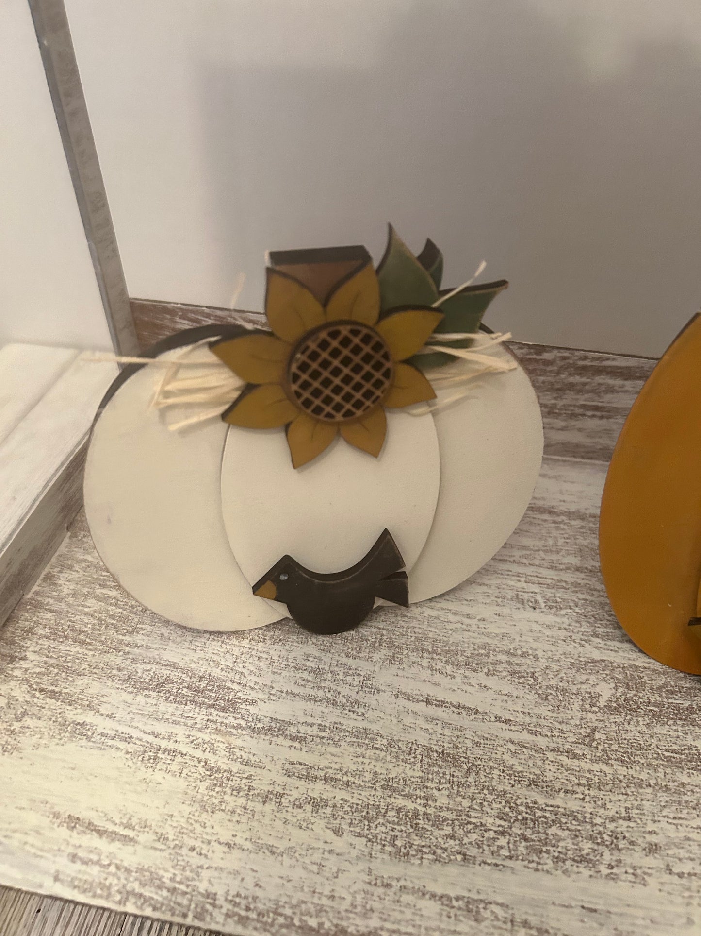 Pumpkin Shelf Sitters Set of 3