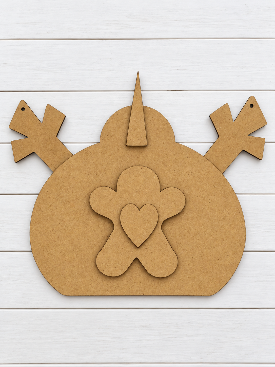 Snowman with Gingerbread Hanger