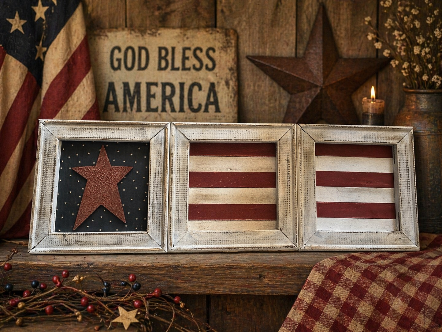 Americana Stars and Stripes