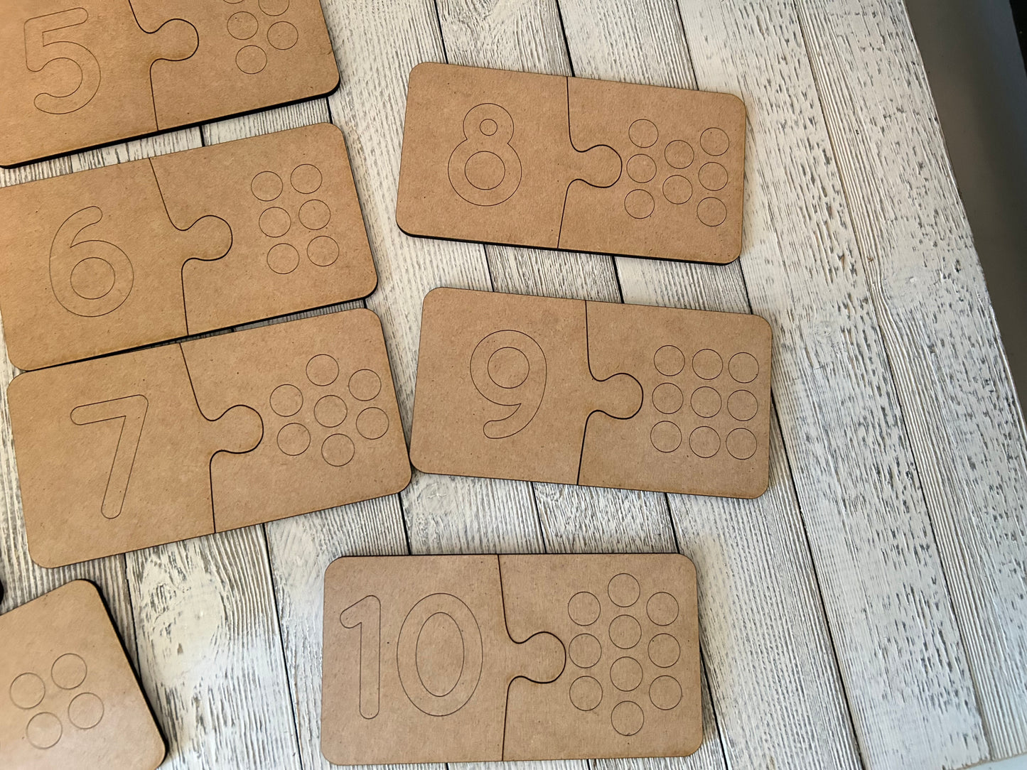 Number Puzzles 0-10