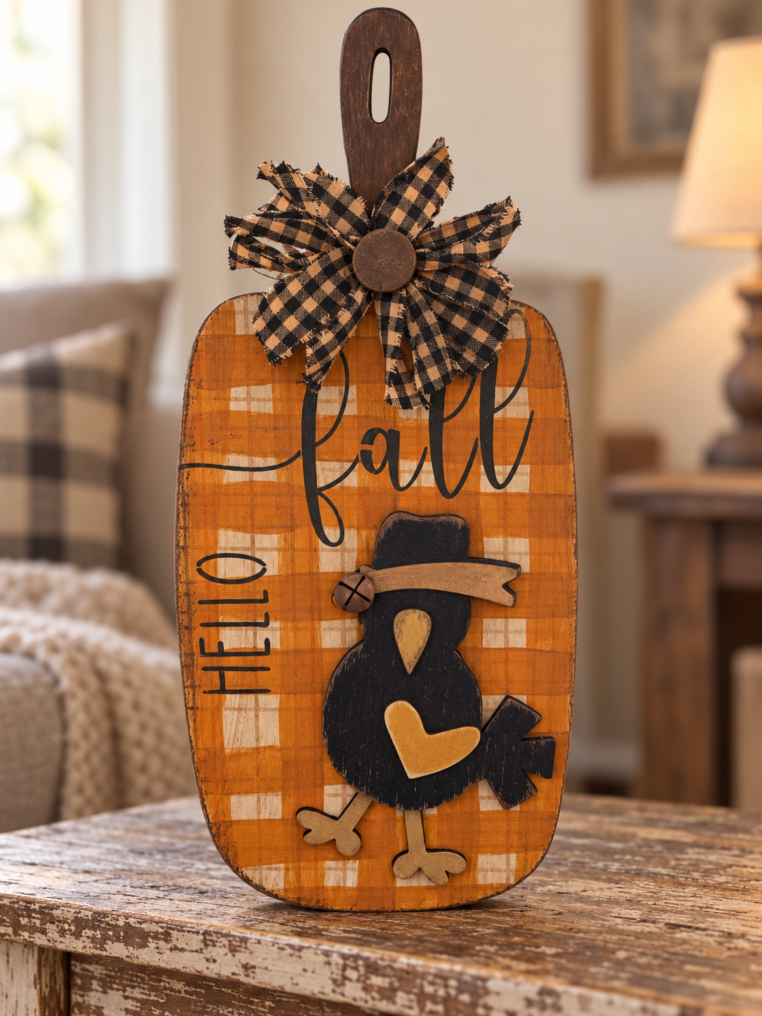 Wonky Crow Cutting Board