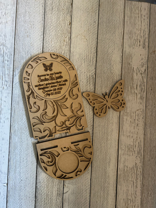 Memorial Tea Light with Candle