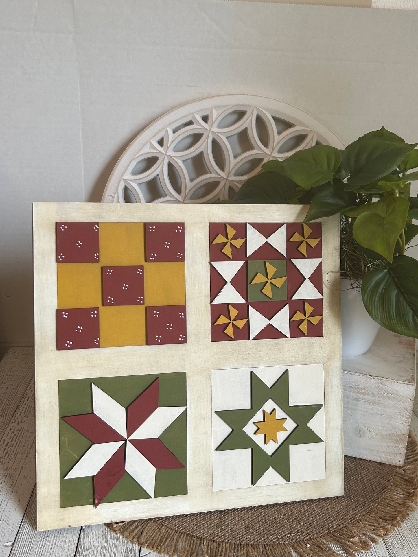 Interchangeable Barn Quilt Set #2
