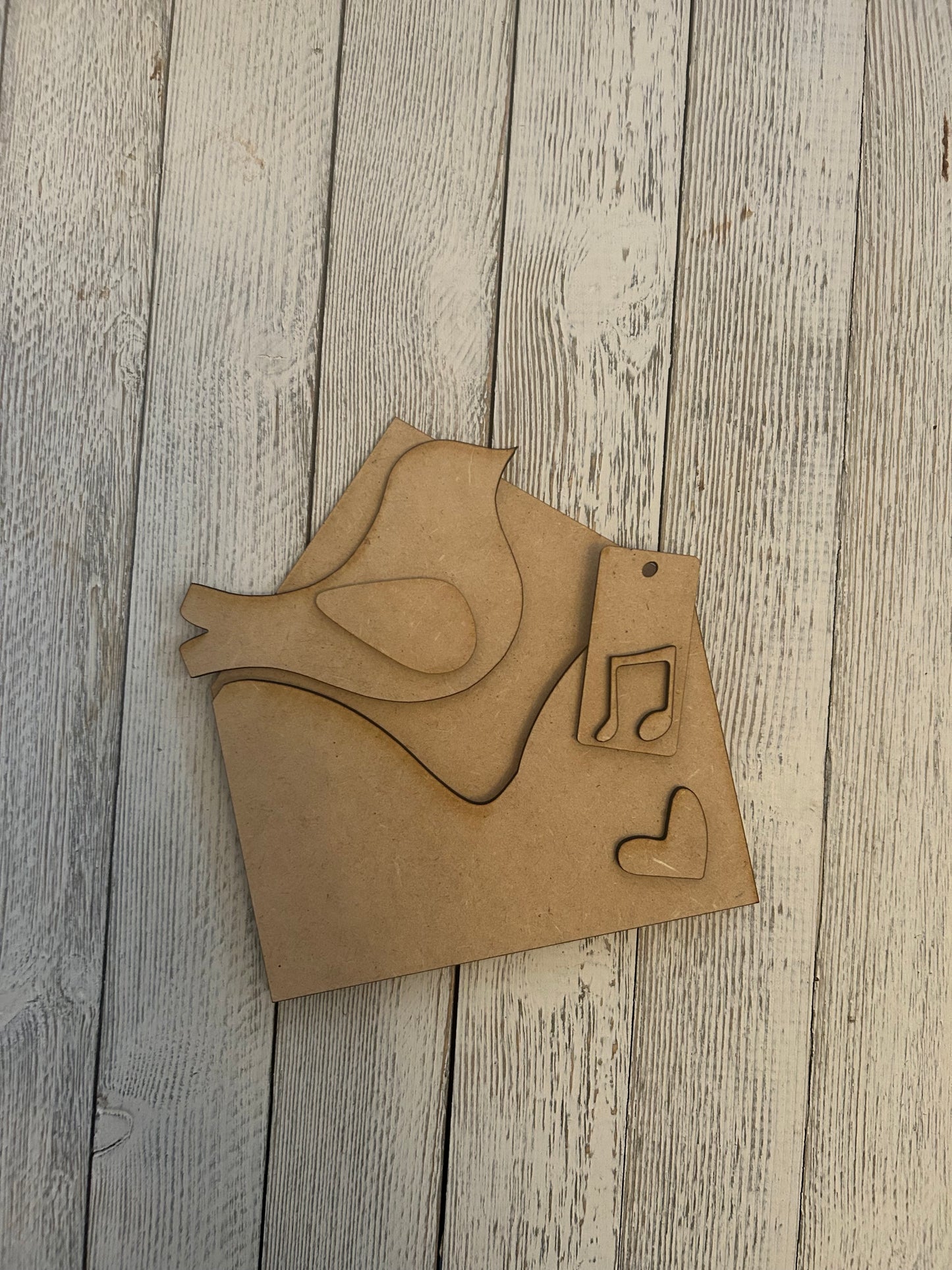 Love Letter Song Bird Shelf Sitter