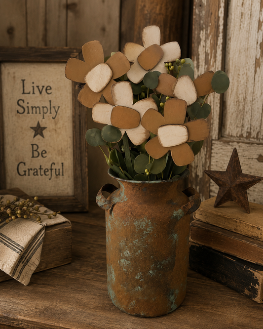 Wonky Daisies set of 5 (4 in flower)
