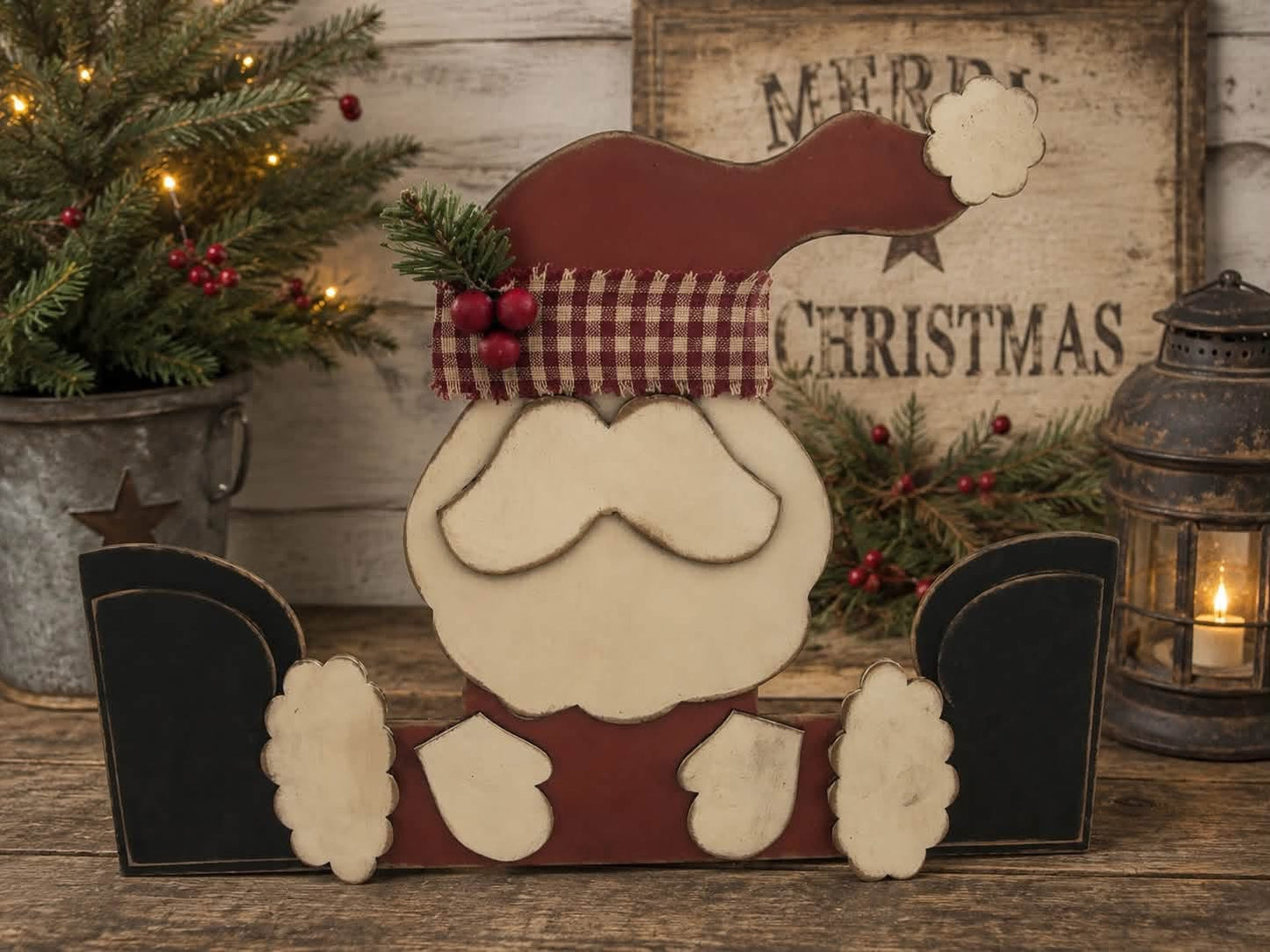 Sitting Santa