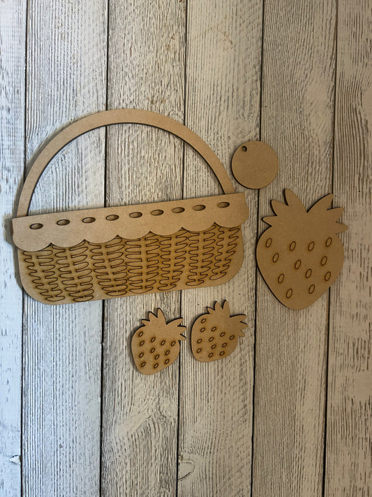Large Strawberry Basket