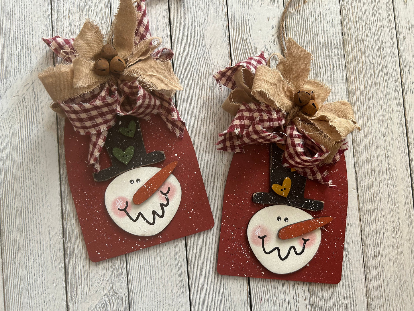 Snowman Tag (1 Tag)