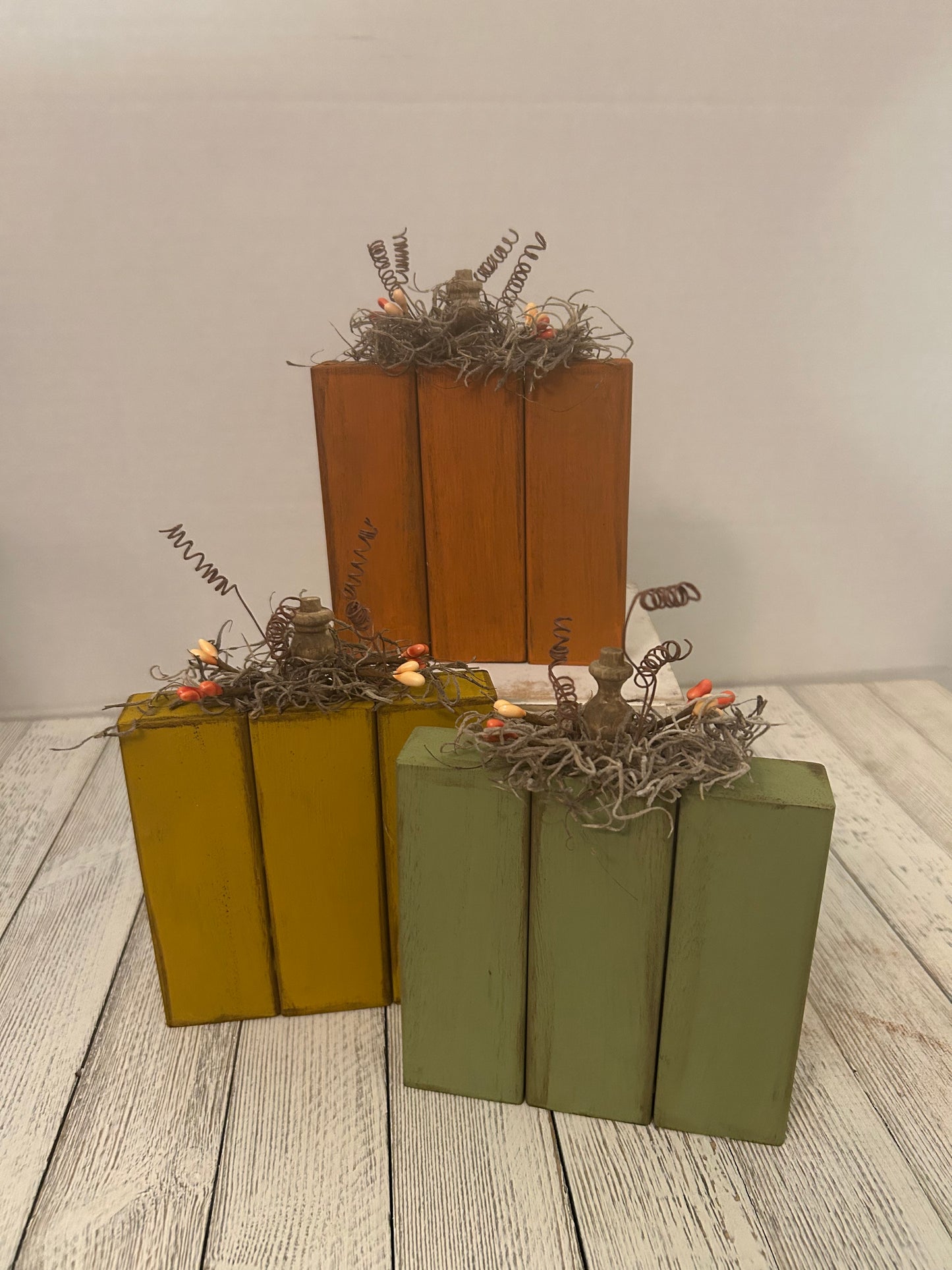 Pumpkins Set of 3