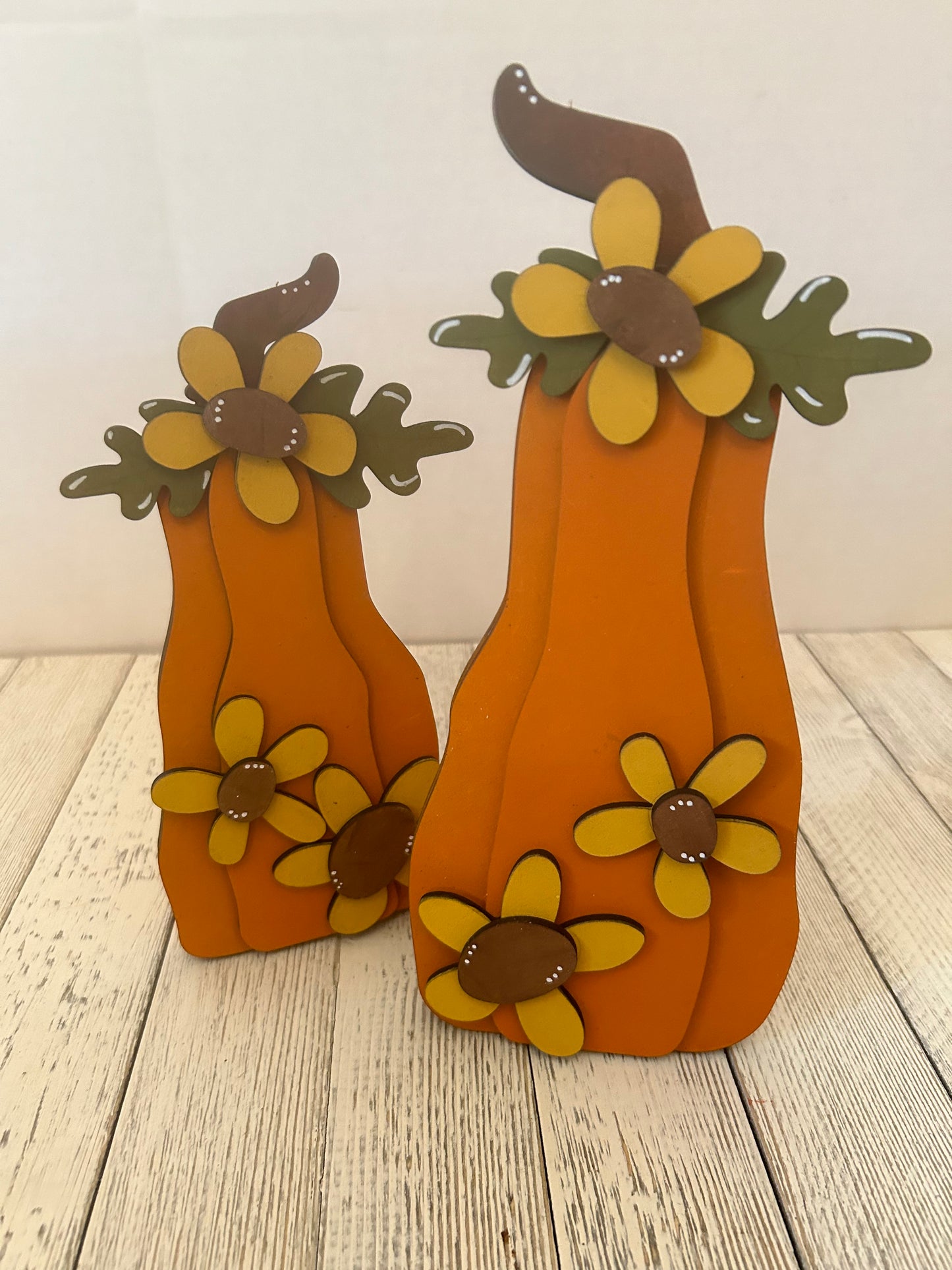 Talk Wonky Pumpkins Set of 2