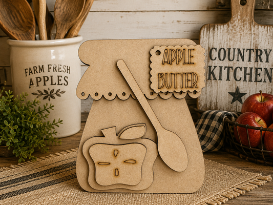 Apple Butter Shelf Sitter