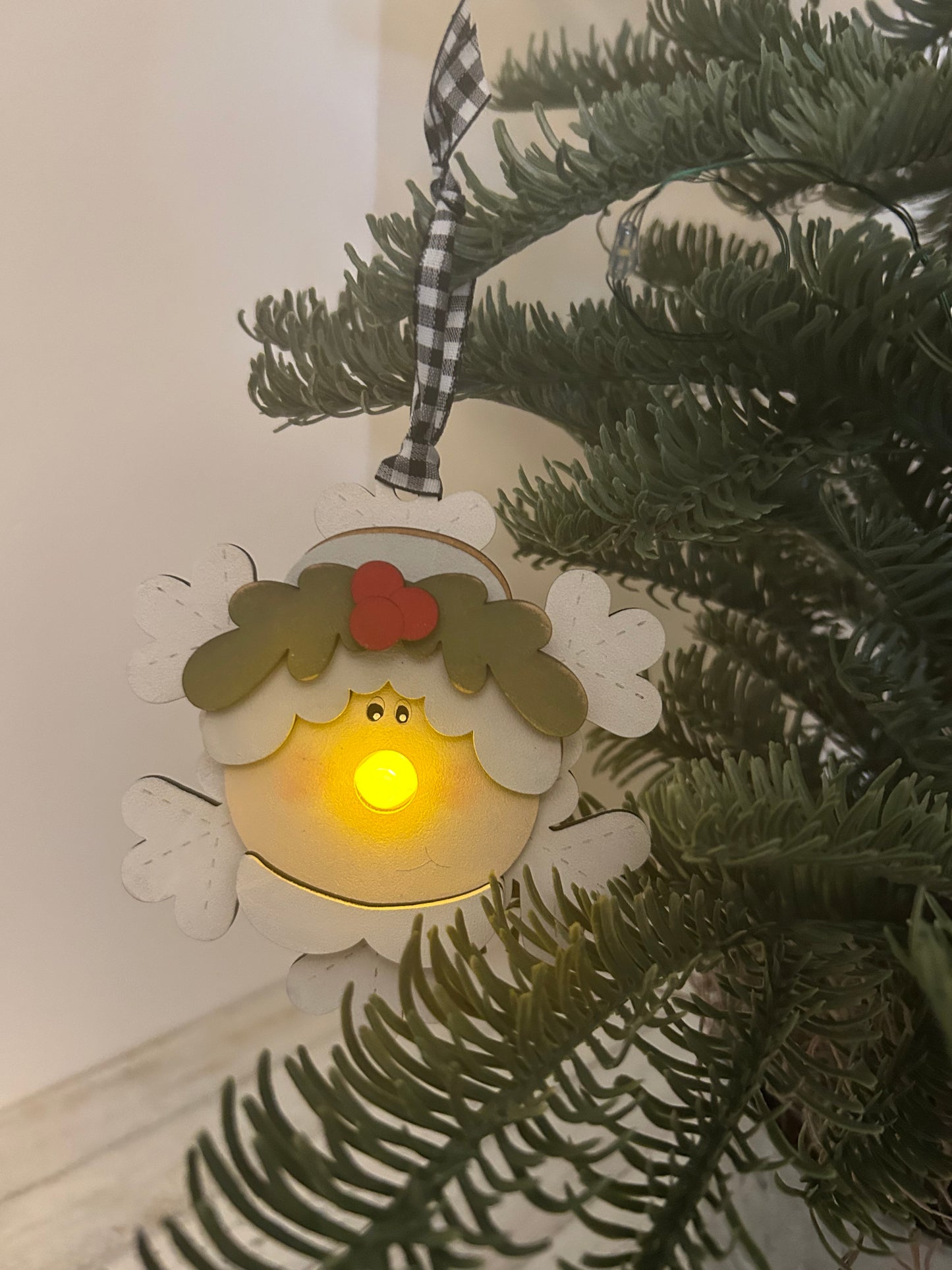Set/4 Tea Light Christmas Ornaments