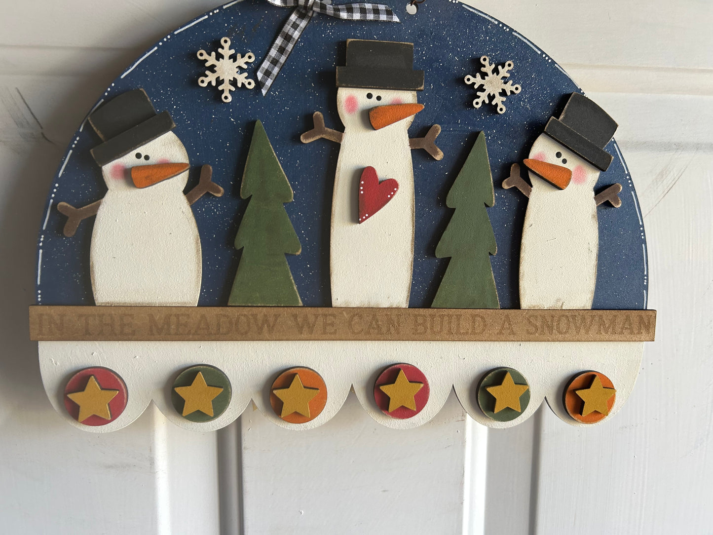 Primitive Snowmen Sign