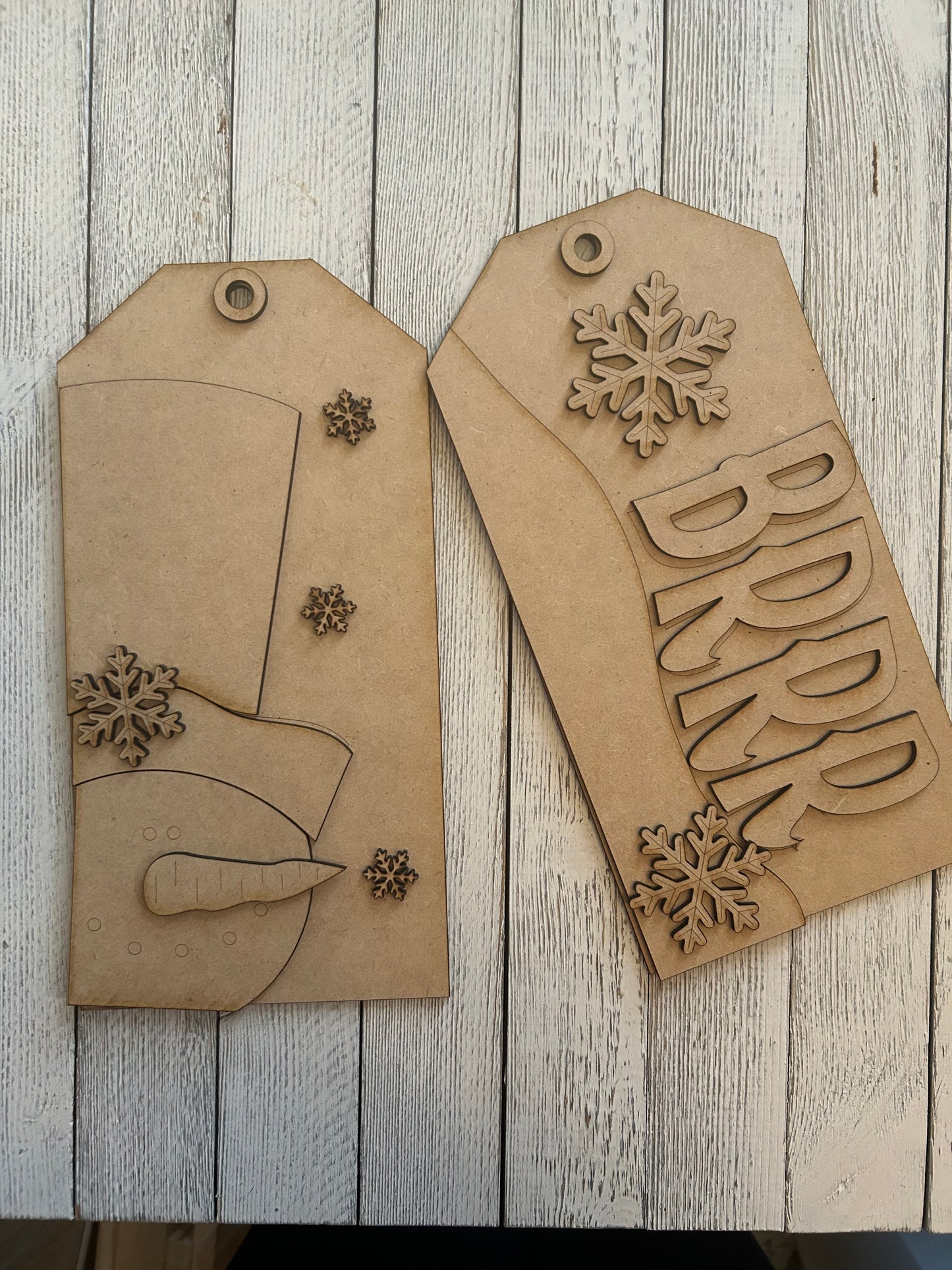Winter Tag Door Hanger