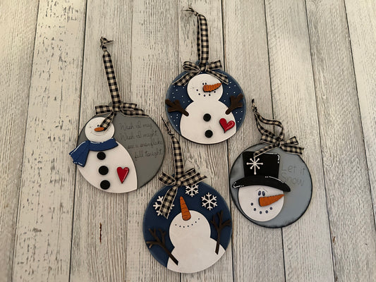 Snowmen Ornaments