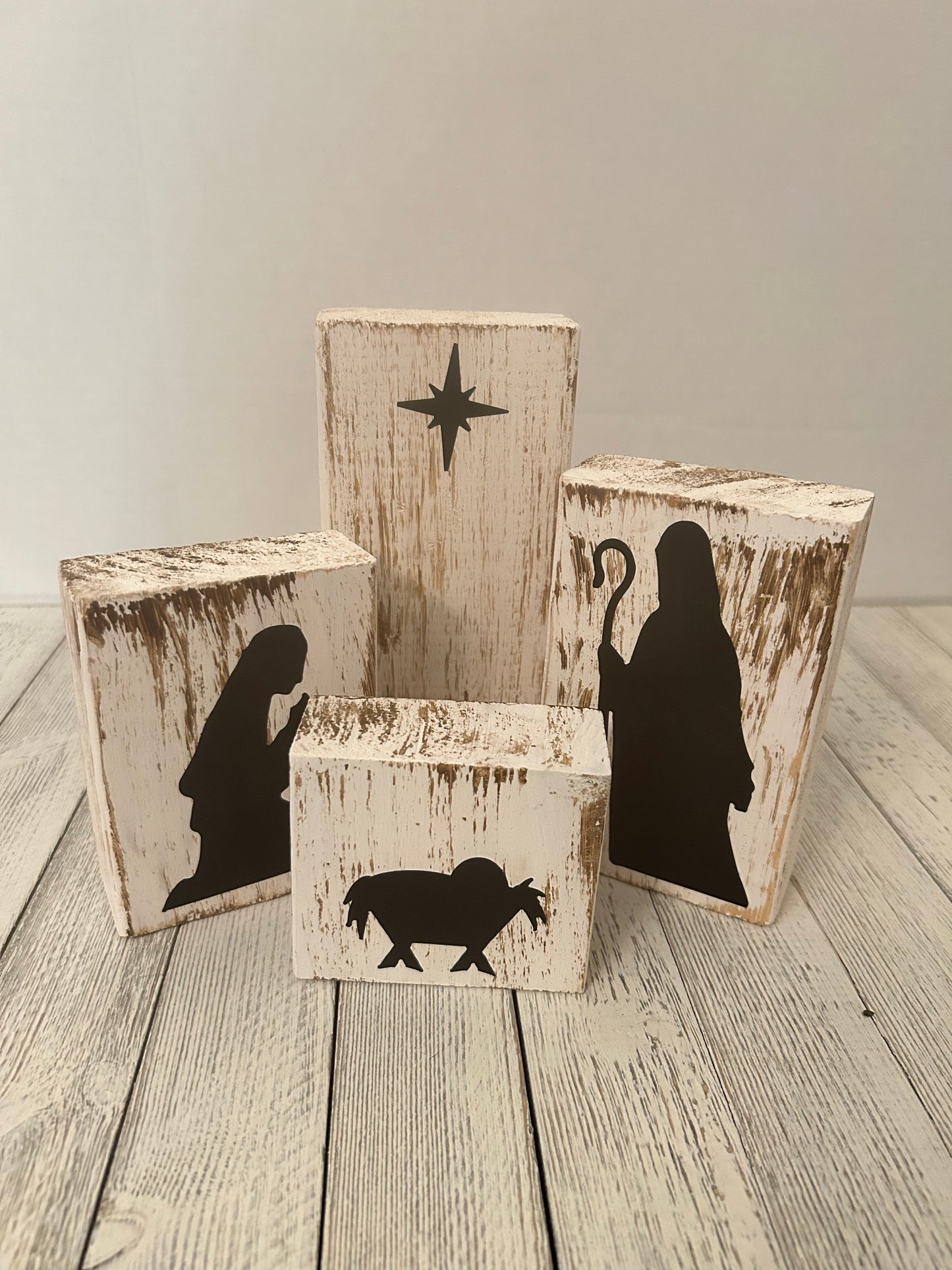 Nativity Block Kit Set of 4