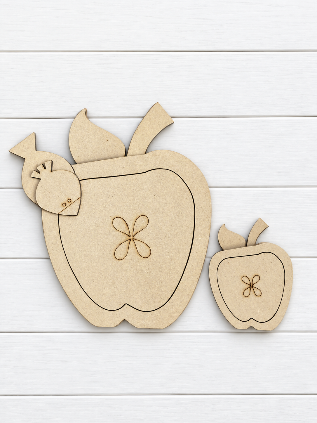 Apple shelf sitter