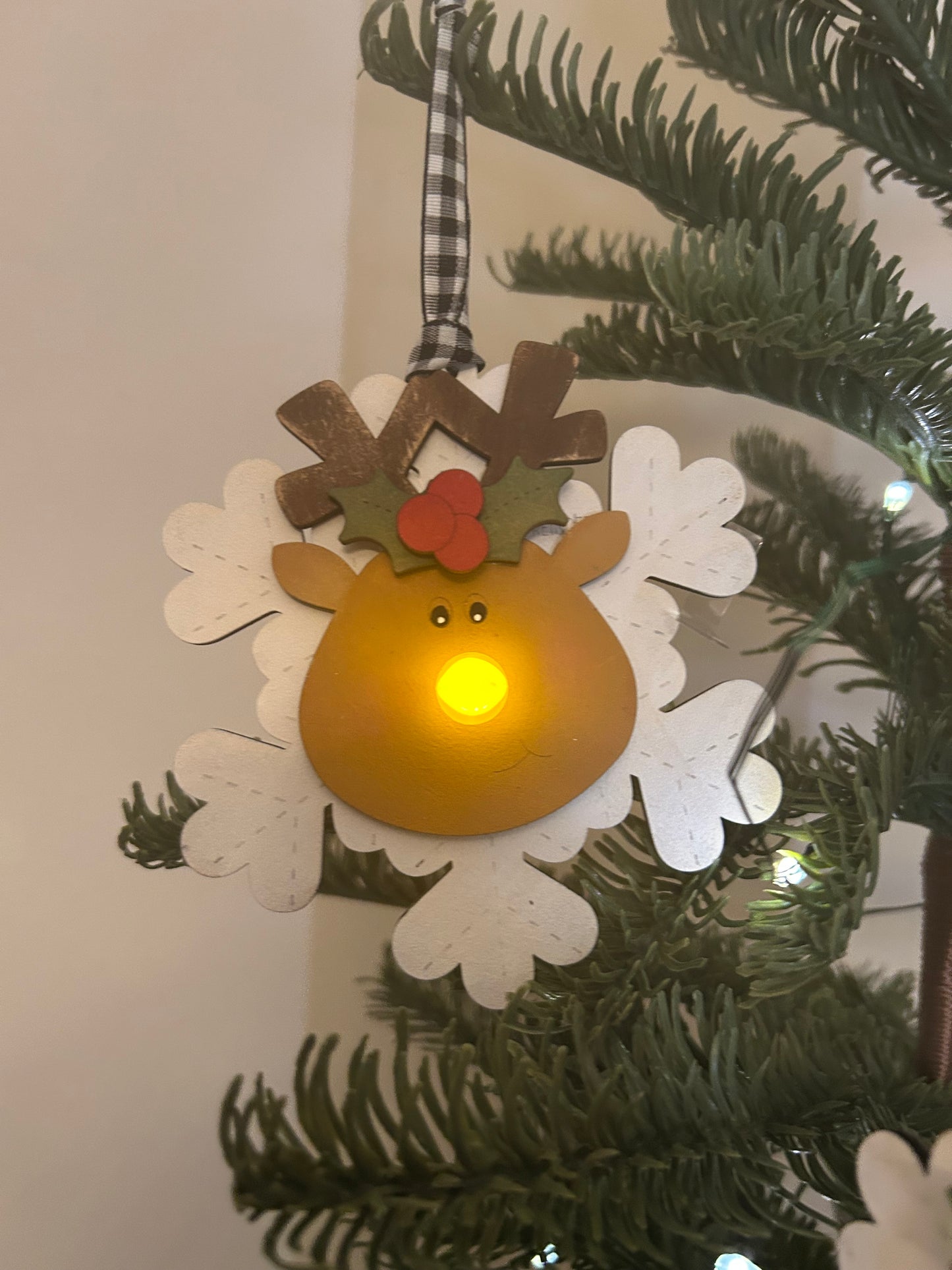 Set/4 Tea Light Christmas Ornaments