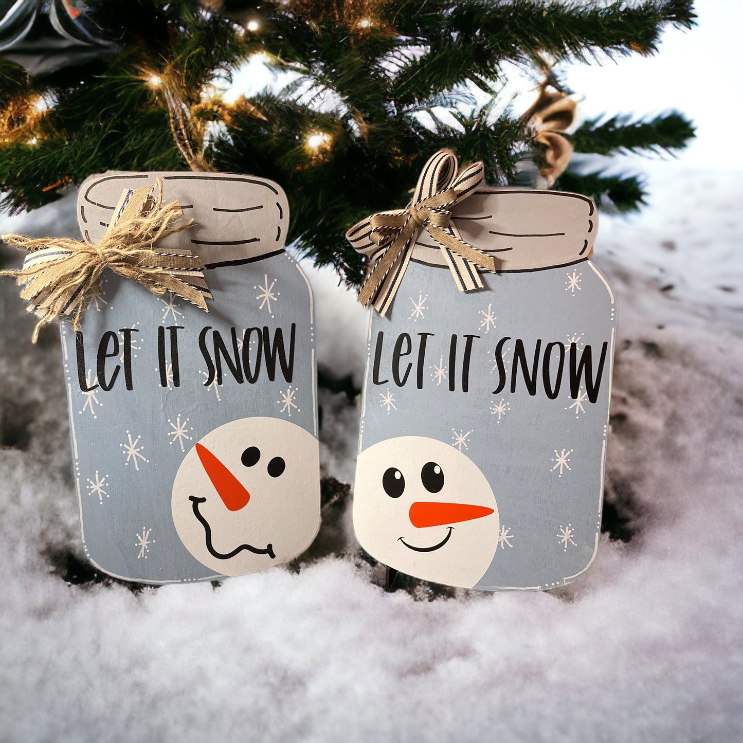 Snowman Shelf Sitters