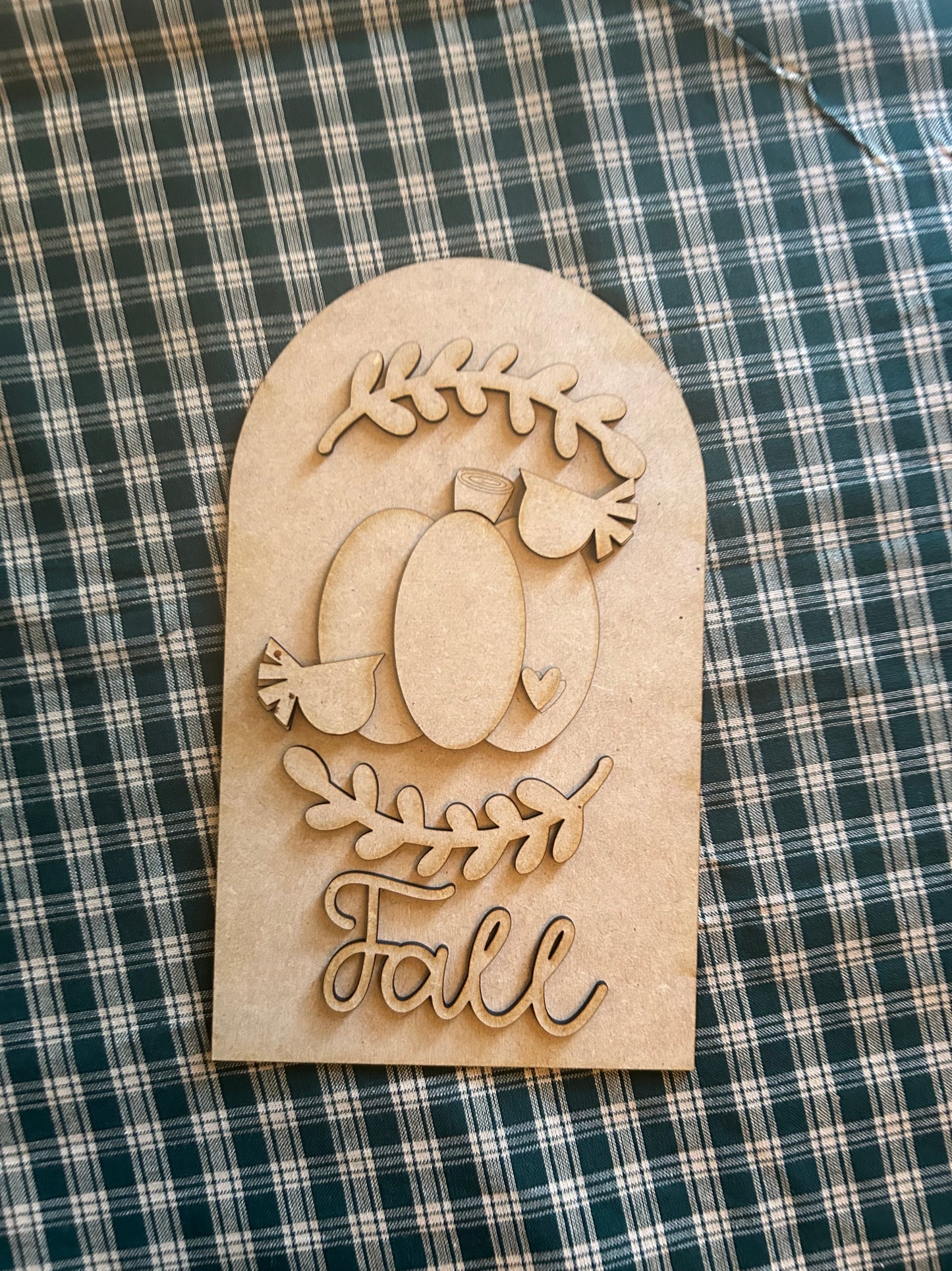 Interchangeable Fall Insert for Boho Frame