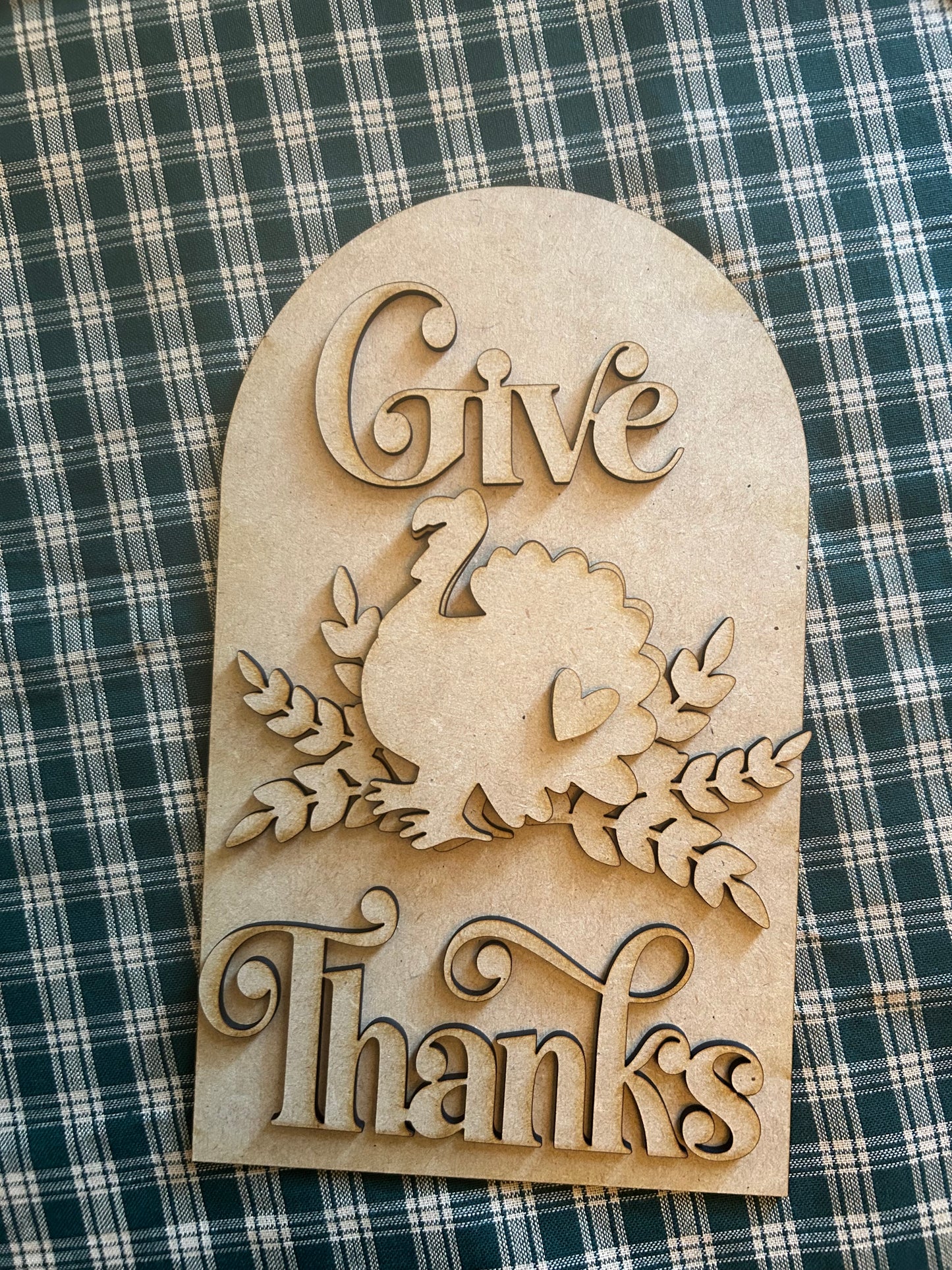 Interchangeable Thanksgiving Boho Insert