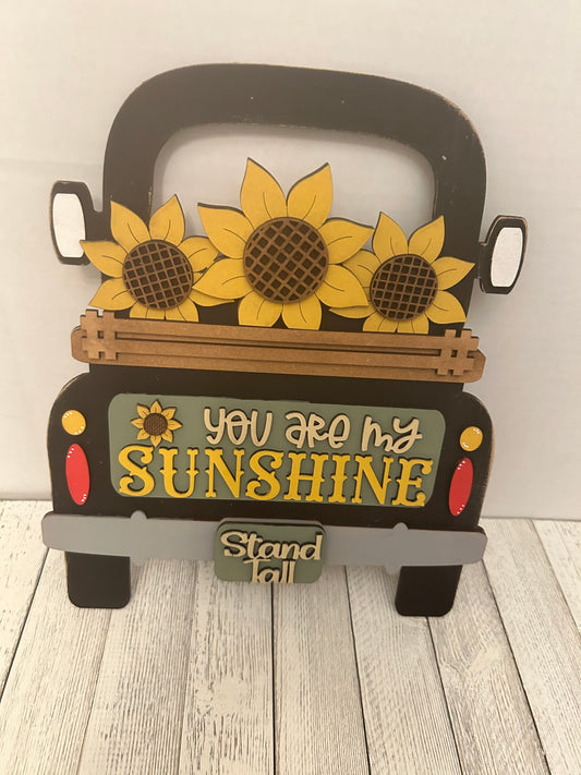 You Are My Sunshine Interchangeable Truck Insert