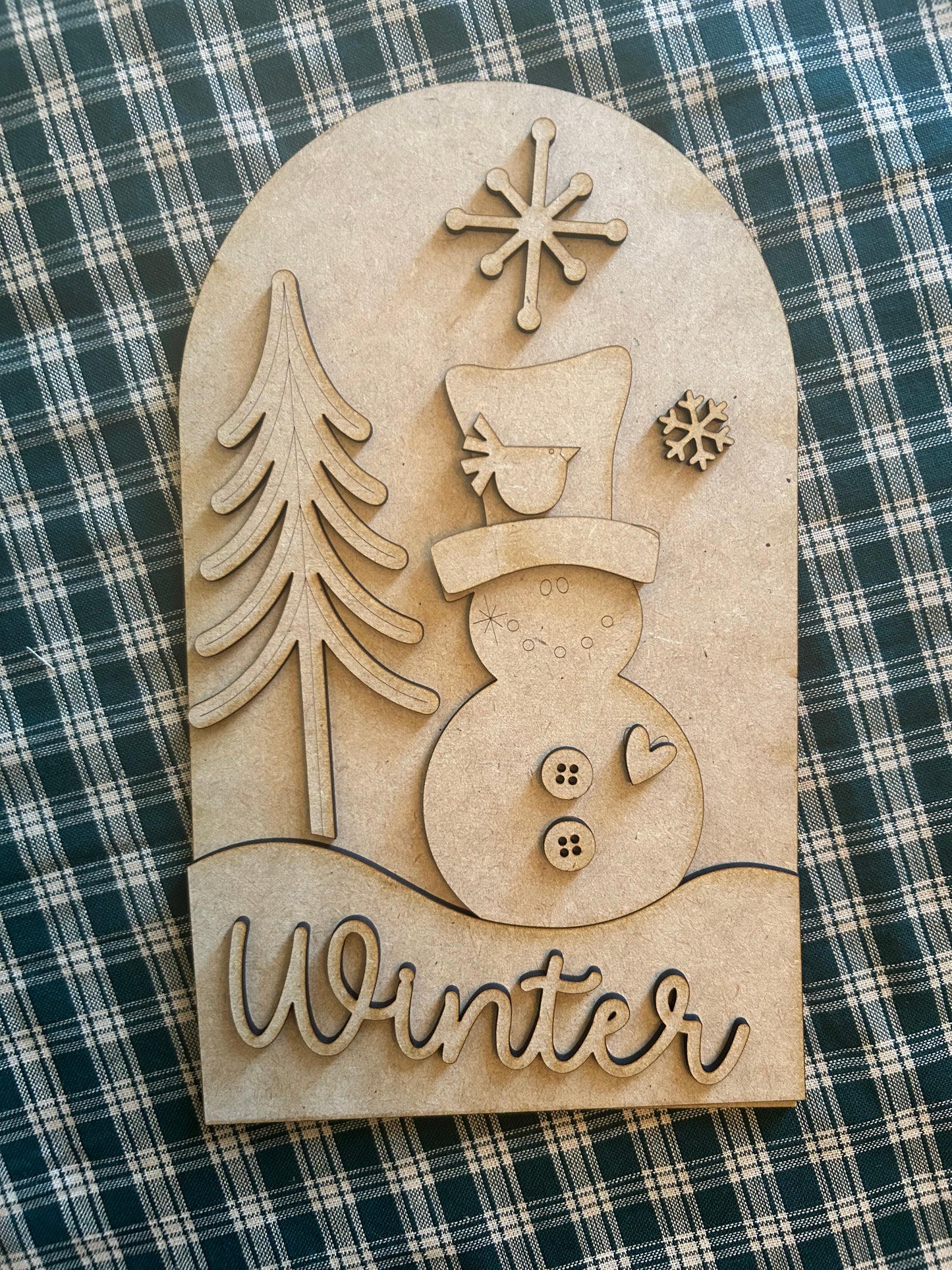 Interchangeable Winter Boho Insert