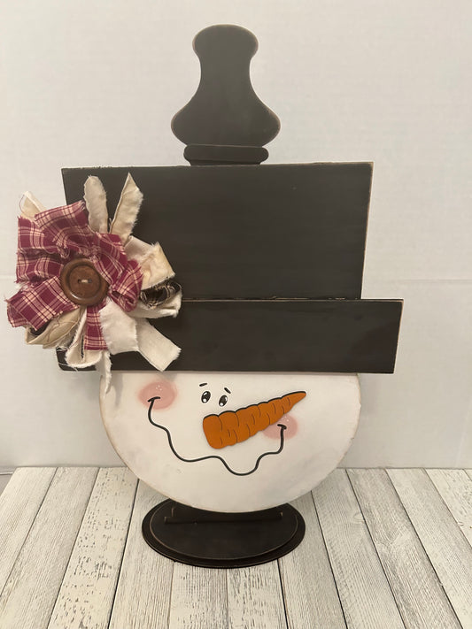 Snowman Door Hanger