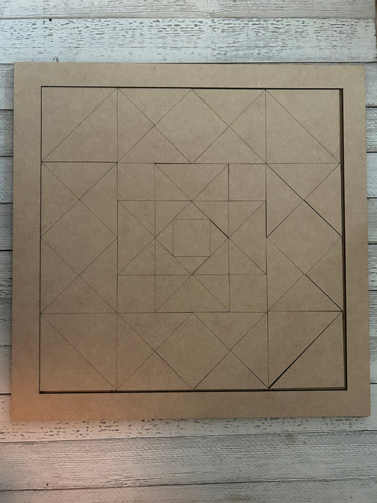 Patriotic Star Barn Quilt